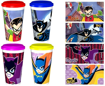 BATMAN CARTOON Promotional Items at KFC in The Philippines