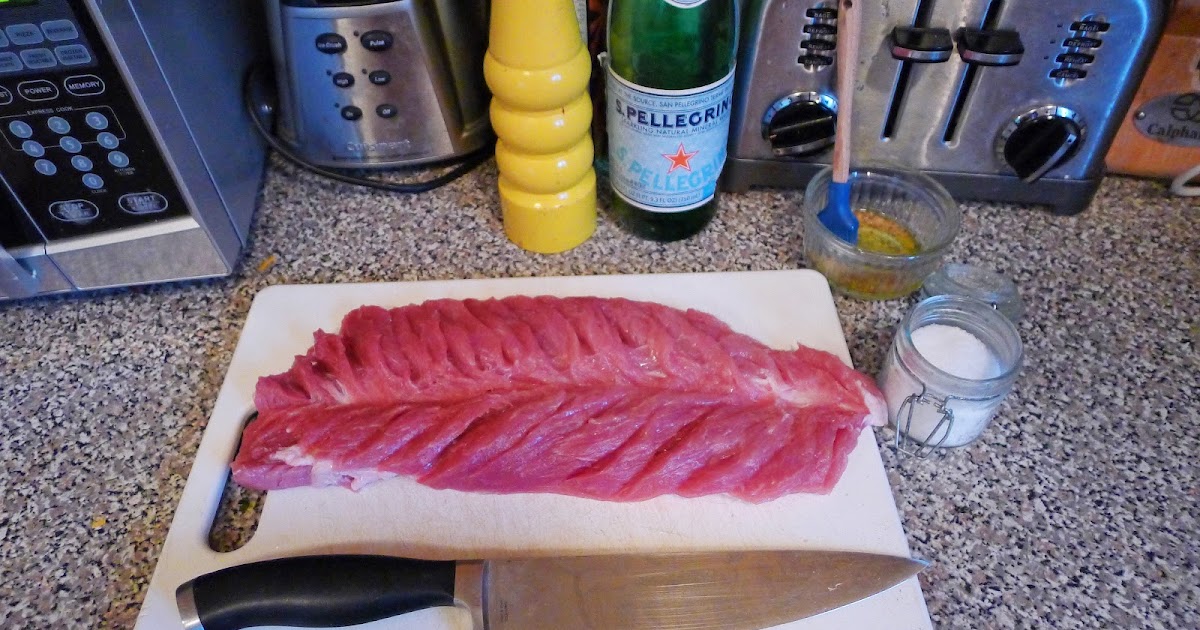 Butterflied Pork Tenderloin... yum