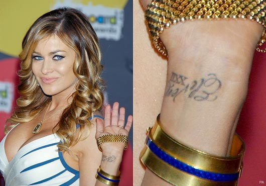 Tattoo Removal: Carmen Electra's Tattoos