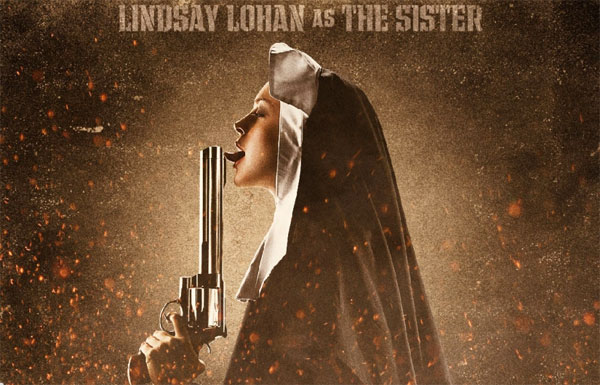 lindsay lohan machete. Lindsay Lohan will be put into