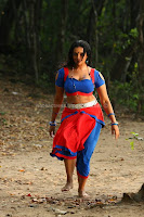 Swetha, menon, looking, hot, and, sexy, in, blood, red, blouse