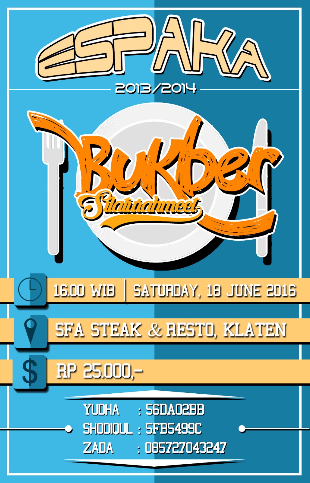 Desain Undangan Bukber Keren PSD  Share For You