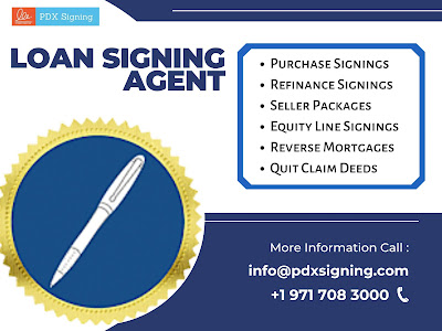 Notary Loan Signing Agent