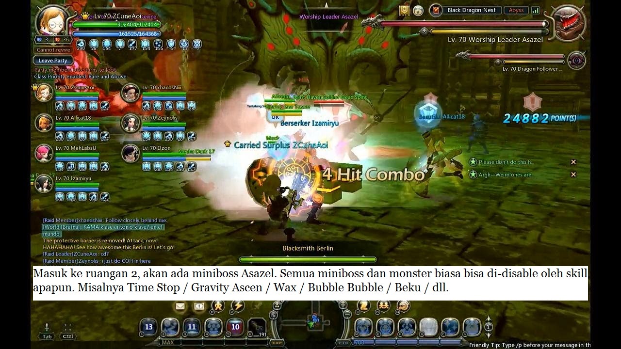 Aoi Play With Your Imagination GUIDE Black Dragon Nest Stage