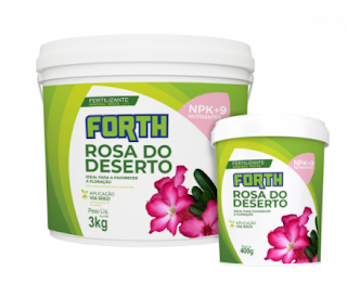 Tudo sobre fertilizante Forth Rosa do Deserto