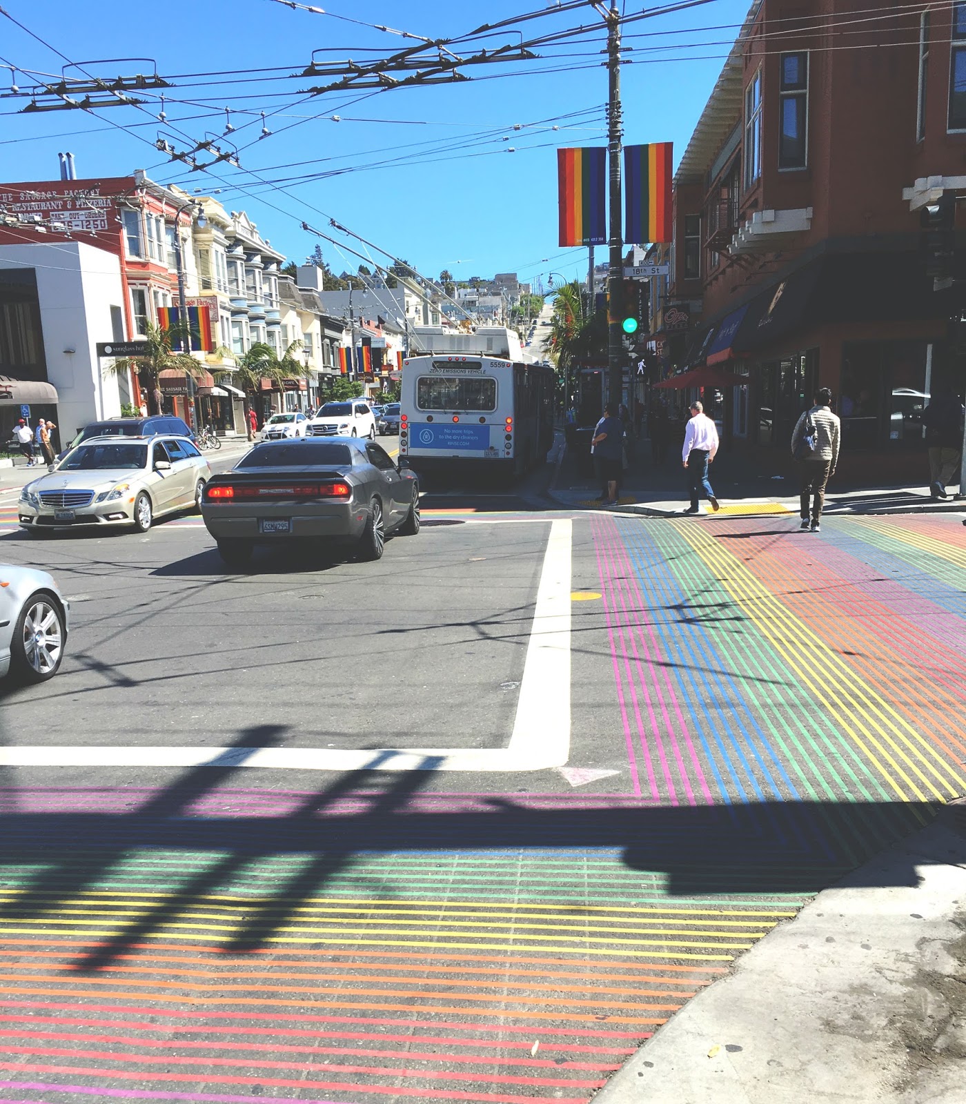 Castro Street in San Francisco, California