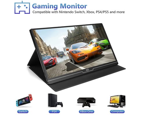 Foowin 15.6 Inch FHD Portable Gaming Monitor