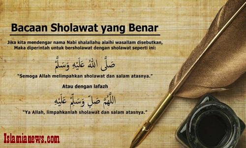 Kumpulan Teks Bacaan Macam Sholawat Nabi Latin Pendek  Artinya Lengkap