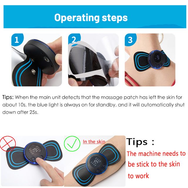 Electric Massager For Instant Body Pain Relief