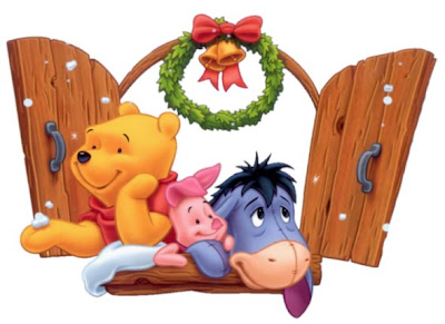 Christmas pooh piglet