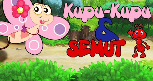 Dongeng Anak Bergambar - Cerita Kupu-kupu dan Semut 