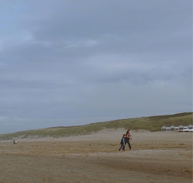 Clangers entry from An Imperfect Mum - on a beach