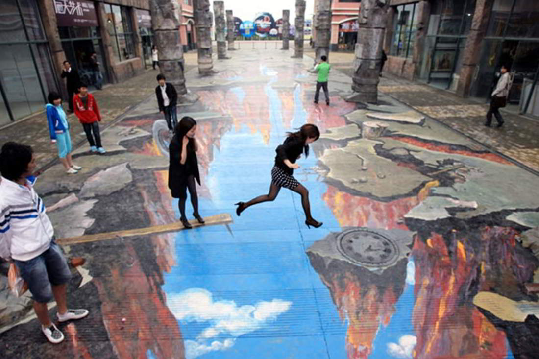 3d Street Art - Simply Love ♥  Info Planet