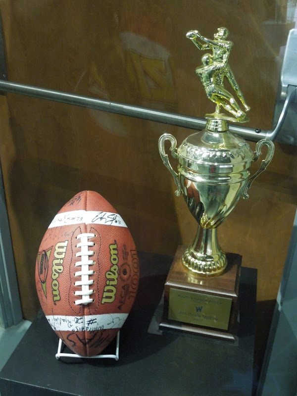 Friday Night Lights football trophy props