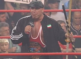 WCW Bash at the Beach - Hardcore Champion Big Vito faced Norman Smiley and Ralphus