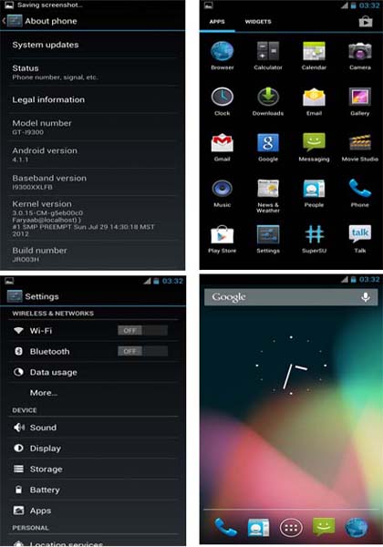 Update Samsung Galaxy S3 I9300 to Android 4.1.1 Jelly Bean BUILD 3 (AOSP) [ unofficial ]