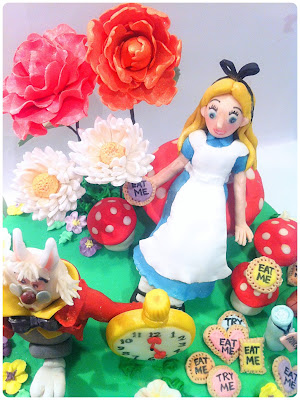 Cherie Kelly's Alice In the Wonderland Cake for Cake International Competition