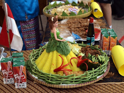 Widyasc Kitchen Exploration Tumpeng Barbie Tumpeng 