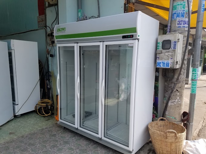 Sửa chửa tủ mát 3 cánh 1500 lít tại Huế