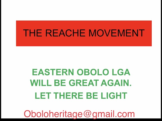 Achievable goals set by the THE REACHE MOVEMENT (Excerpts of the blue print)