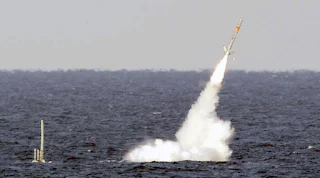 Russian Submarine Launches Kalibr Cruise Missiles