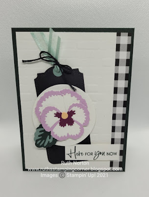 stampin' up, pansy dies