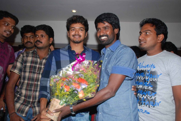 Velayudham Movie Success Meet Stills leaked images