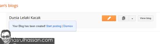 Cara Buat Blog Sendiri