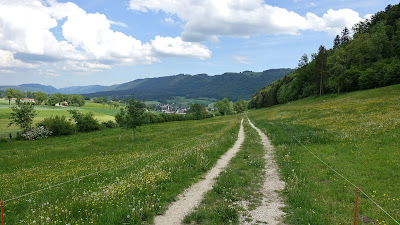 Weg nach Tavannes bei La Chavanne