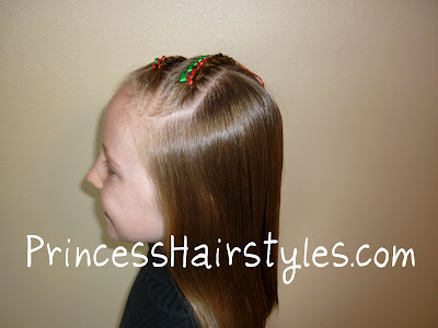 Christmas hairstyle