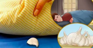 Garlic Under Pillow