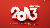 Happy New Year 2013