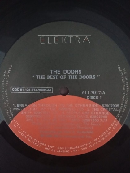 The Doors, "The Best Of The Doors"