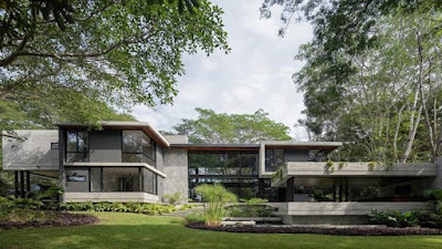rumah mewah minimalis khas daerah tropis