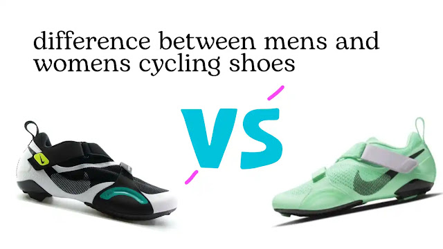 difference between mens and womens cycling shoes
