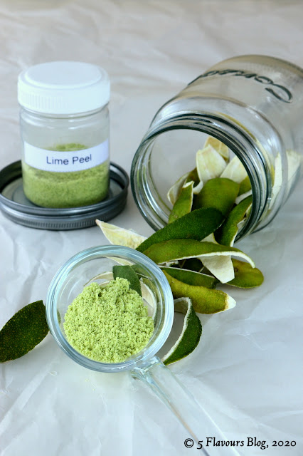 Powdered Lime Peel