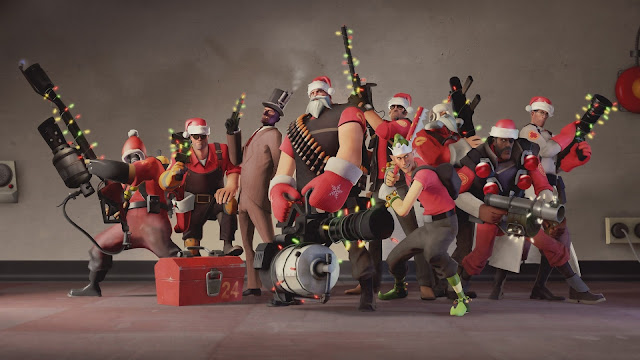 Team Fortress 2 Christmas HD Wallpaper