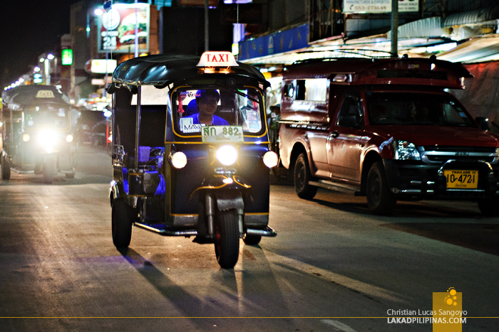 Tuktuk Along Chiang Mai Night Bazaar