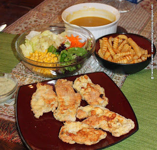 Pork Schnitzel and Krauter (Herbs and Dill) Salad (Germany)