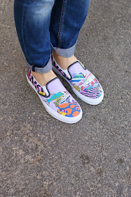 Vans slip-on sneakers, Vans the beatles yellow submarine sneakers, Fashion and Cookies, fashion blogger