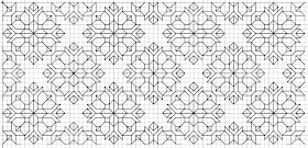 free blackwork embroidery motif and fill patterns