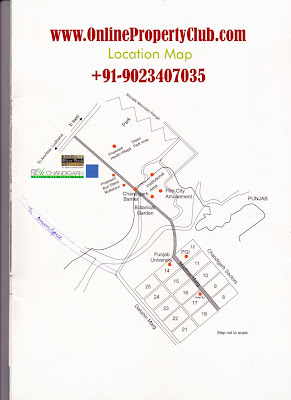 LOCATION MAP OMAXE SILVER BIRCH MULLANPUR NEW-CHANDIGARH