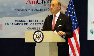 Embajador de EE.UU. Charles Glazer advierte a El Salvador sobre Venezuela y Petrocaribe