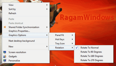 Rotate Desktop