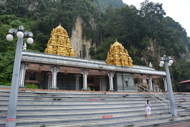 Batu Cave Temples KL golden