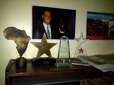 Some Of The Awards At Bavubuka HQ