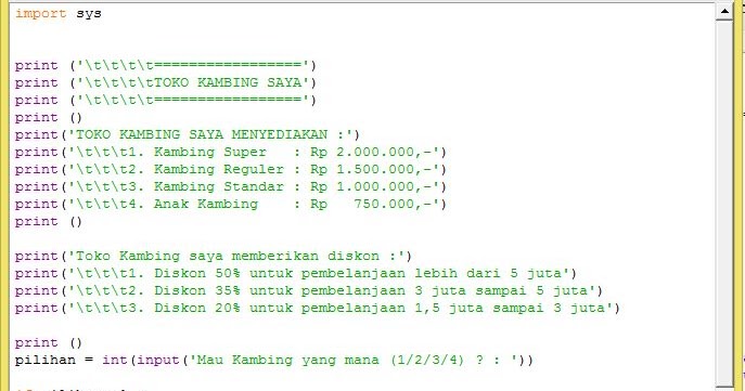 Contoh Program Python Penjualan - lasopaoption