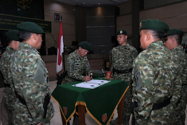  Pangkostrad Pimpin Sertijab Pejabat Makostrad