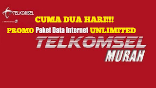 Cuma Dua Hari! Paket Internet Unlimited 50Gb 30 Hari Telkomsel Rp 100.000