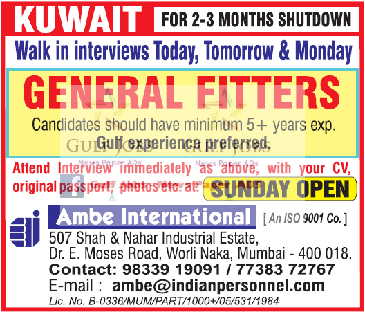 Kuwait Shut Down Large Job Opportunities